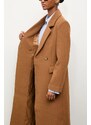 Vlněný kabát Answear.LAB béžová barva