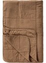 Ib Laursen Prošívaný přehoz Vintage Camel 130 × 180 cm