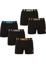 5PACK pánské boxerky UNCS černé (24Z207PSPP)