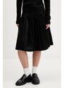Sukně Dickies černá barva, mini, áčková, DK0A87PZ
