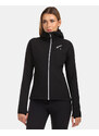 Dámská fleecová mikina s kapucí Kilpi FRENSIS-W černá