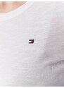 Tommy Hilfiger dámské bílé tričko Slim