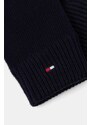 Čepice a rukavice s příměsí kašmíru Tommy Hilfiger 2-pack tmavomodrá barva, AM0AM13806