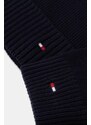 Čepice a rukavice s příměsí kašmíru Tommy Hilfiger 2-pack tmavomodrá barva, AM0AM13806