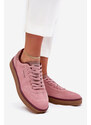 Daniel Lopez Just Dare Semišové Dámské Tenisky Daniel Lopez SS2D4010 Růžové