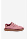 Daniel Lopez Just Dare Semišové Dámské Tenisky Daniel Lopez SS2D4010 Růžové