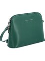 Malá kožená crossbody kabelka Famito NB 0096 TZE zelená