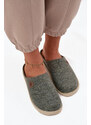 Domácí obuv dámské pantofle Inblu CS000047 zelené