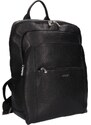 Lagen unisex kožený batoh černý