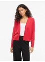 VILA Kardigan 'VIRIL' krvavě červená