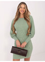 RUE PARIS Dress-RV-SK-6079.65-Pistachio