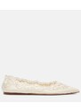 Gabriela Hearst Ziva embroidered leather ballet flats