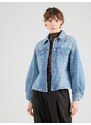 Liu Jo Přechodná bunda modrá džínovina