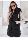 Dámská prošívaná vesta TOLIS černá FashionStreet TY3297