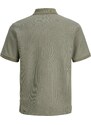 JACK & JONES Tričko 'JJEAUSTIN' khaki
