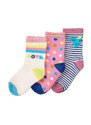 Minoti Dívčí ponožky 3 ks Vel. 128/140