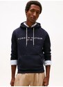 TOMMY HILFIGER Mikina tmavě modrá / červená / bílá