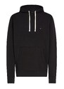 TOMMY HILFIGER Mikina 'Essential' černá / bílá