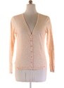 S.OLIVER Dámský Lehký Kardigan Béžový S Růžovým Melírem Propínací Vel. 38