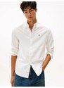 Tommy Jeans pánská bílá košile