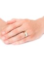 A-diamond.eu jewels Pánský zlatý prsten s přírodním diamantem 1 karát