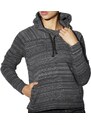 Mikina Reebok F Fleece Oth Hoody black coarse mell