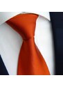 Oranžová jednobarevná kravata Beytnur 900-30