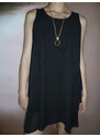 00* Letní lehounké šaty s náhrdelníkem černé