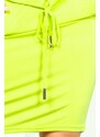 numoco Neonově limetkové sportovní šaty model 4975269