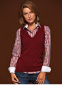 James & Nicholson Kvalitní dámský pullover - vesta
