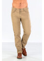 GEAR CHINOS JSM248 strečové slim fit - béžové