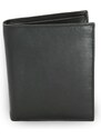 Černá pánská kožená peněženka Jordan