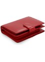 Červená dámská kožená peněženka Kendall