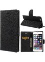 Pouzdro / kryt pro Apple iPhone 6 Plus / 6S Plus - Mercury, Fancy Diary BLACK/BLACK