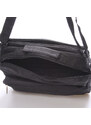 Pánská látková taška přes rameno černá - Sanchez Blais černá