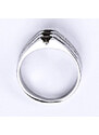 Čištín s.r.o. Stříbrný prsten s přírodními granáty T 1365