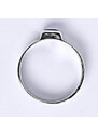 Čištín s.r.o. Stříbrný prsten prsten se spinelem 4x4 mm, T 1062 S
