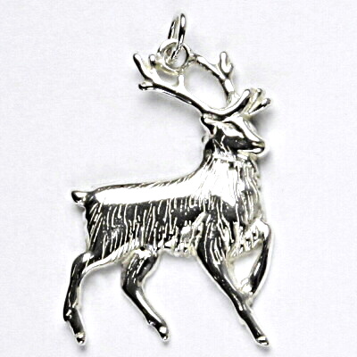 Stříbrný přívěsek jelen - P266