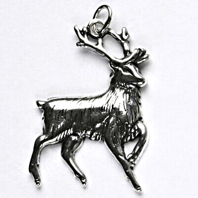 Stříbrný přívěsek jelen - P266