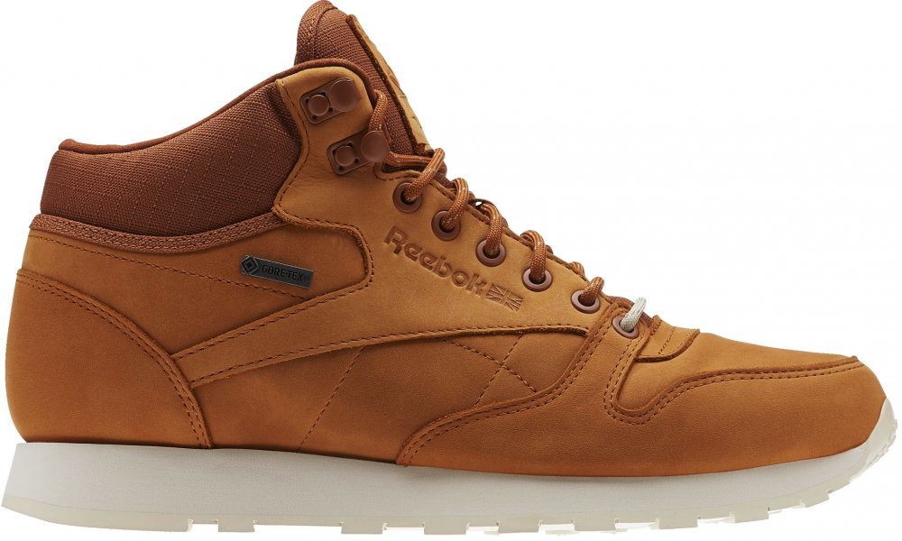 classic leather mid goretex